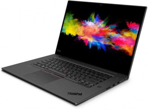 Ноутбук Lenovo ThinkPad P1 3rd Gen Core i7 10750H/32Gb/SSD1Tb/NVIDIA Quadro T2000 4Gb/15.6"/IPS/UHD (3840x2160)/Windows 10 Professional/black/WiFi/BT/Cam фото 4