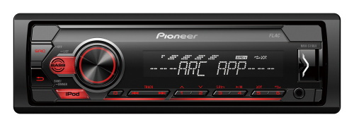 Автомагнитола Pioneer MVH-S110UI 1DIN 4x50Вт