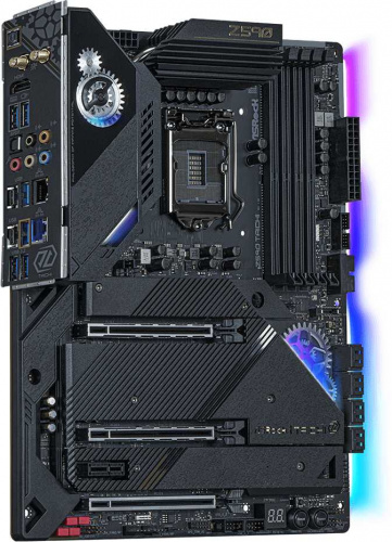 Материнская плата Asrock Z590 TAICHI Soc-1200 Intel Z590 4xDDR4 ATX AC`97 8ch(7.1) 1 x 2.5Gigabit + Gigabit Ethernet RAID+HDMI фото 4
