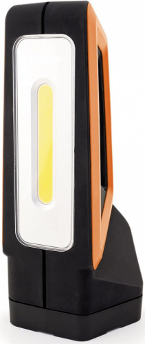 Фонарь универсальный Яркий Луч S-600 BIZON черный/оранжевый 12Вт лам.:светодиод. 1100lx CR18650x4 фото 3