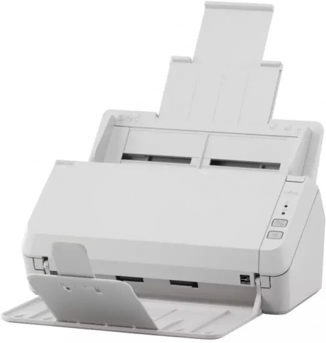 Сканер Fujitsu SP-1120N (PA03811-B001) A4 белый фото 2