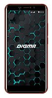 Смартфон Digma Pay 4G Linx 16Gb 2Gb красный моноблок 3G 4G 2Sim 5.45" 720x1440 Android 8.1 13Mpix 802.11 b/g/n NFC GPS GSM900/1800 GSM1900 TouchSc FM microSD max128Gb