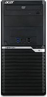 ПК Acer Veriton M2640G MT i3 7100 (3.9)/4Gb/500Gb 7.2k/HDG630/DVDRW/Windows 10 Professional/GbitEth/500W/клавиатура/мышь/черный