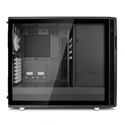 Корпус Fractal Design Define R6 TG черный без БП ATX 2xUSB2.0 2xUSB3.0 audio front door bott PSU фото 5