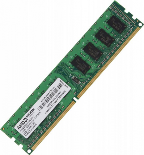 Память DDR3 2Gb 1600MHz AMD R532G1601U1S-UGO OEM PC3-12800 CL11 DIMM 240-pin 1.5В