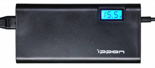 Блок питания Ippon SD90U автоматический 90W 15V-19.5V 11-connectors 4.5A 1xUSB 2.1A от бытовой электросети LСD индикатор фото 9