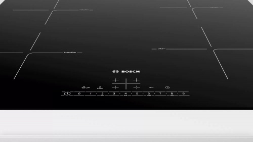 Индукционная варочная поверхность Bosch PIE611FC5Z черный фото 3