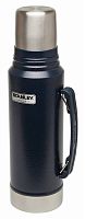 Термос Stanley Classic Vacuum (10-01254-042) 1л. темно-синий/серебристый