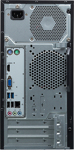 ПК Acer Veriton ES2710G MT i3 7100 (3.9)/8Gb/SSD128Gb/HDG630/Windows 10 Professional/GbitEth/220W/черный фото 4