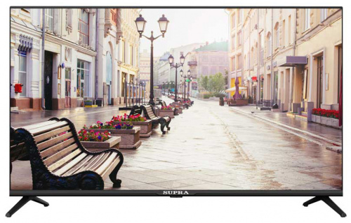 Телевизор LED Supra 40" STV-LC40LT00100F Frameless черный FULL HD 60Hz DVB-T DVB-T2 DVB-C USB (RUS)
