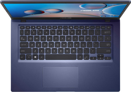 Ноутбук Asus X415JF-EK155T Pentium 6805 4Gb SSD256Gb NVIDIA GeForce Mx130 2Gb 14" TN FHD (1920x1080) Windows 10 Home blue WiFi BT Cam фото 5
