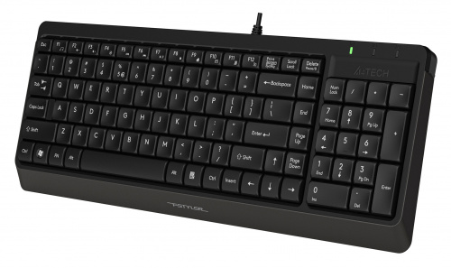 Клавиатура + мышь A4Tech Fstyler F1512 клав:черный мышь:черный USB (F1512 BLACK) фото 6