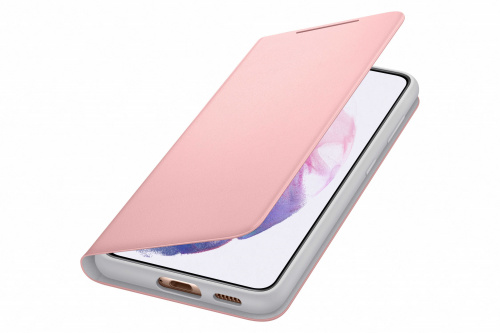 Чехол (флип-кейс) Samsung для Samsung Galaxy S21 Smart LED View Cover розовый (EF-NG991PPEGRU) фото 4