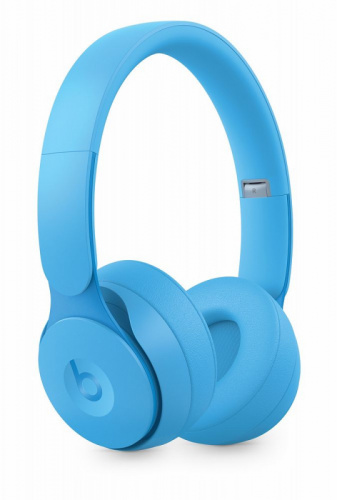 Гарнитура накладные Beats Solo Pro Wireless Noise Cancelling голубой беспроводные bluetooth оголовье (MRJ92EE/A) фото 5