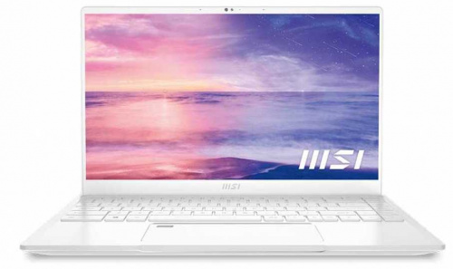 Ноутбук MSI Prestige 14 A11SCX-438RU Core i7 1185G7/16Gb/SSD1Tb/NVIDIA GeForce GTX 1650 4Gb/14"/IPS/FHD (1920x1080)/Windows 10/white/WiFi/BT/Cam