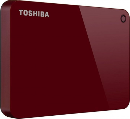 Жесткий диск Toshiba USB 3.0 2Tb HDTC920ER3AA Canvio Advance 2.5" красный фото 3