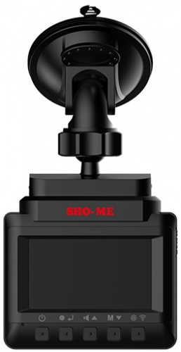 Видеорегистратор с радар-детектором Sho-Me Combo Mini WiFi GPS ГЛОНАСС черный фото 9