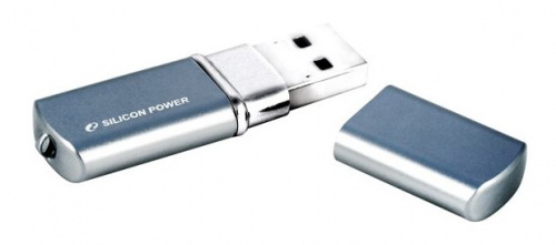 Флеш Диск Silicon Power 8Gb LuxMini 720 SP008GBUF2720V1D USB2.0 синий