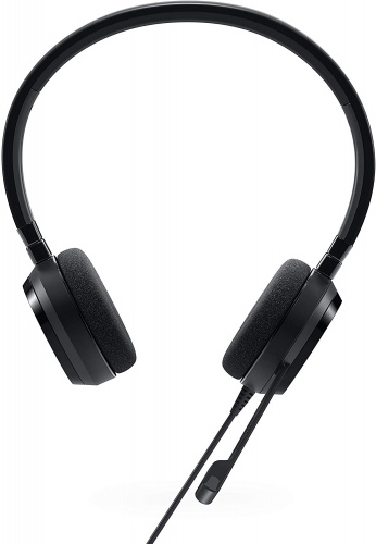 Наушники с микрофоном Dell UC150 черный накладные USB оголовье (520-AAMD)