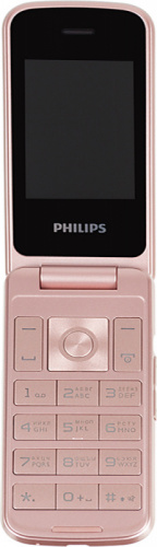 Мобильный телефон Philips E255 Xenium 32Mb белый раскладной 2Sim 2.4" 240x320 0.3Mpix GSM900/1800 GSM1900 MP3 FM microSD max32Gb фото 4