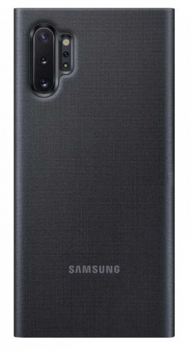 Чехол (флип-кейс) Samsung для Samsung Galaxy Note 10+ LED View Cover черный (EF-NN975PBEGRU) фото 2