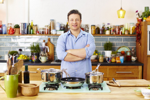 Ковш Tefal Jamie Oliver Premium H8042244 1.4л. d=16см (с крышкой) серебристый (2100099215) фото 4