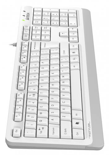 Клавиатура A4Tech Fstyler FKS10 белый/серый USB (FKS10 WHITE) фото 2