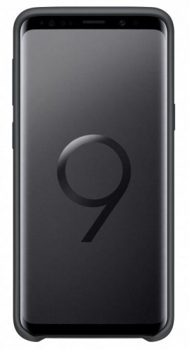Чехол (клип-кейс) Samsung для Samsung Galaxy S9 Silicone Cover черный (EF-PG960TBEGRU) фото 4