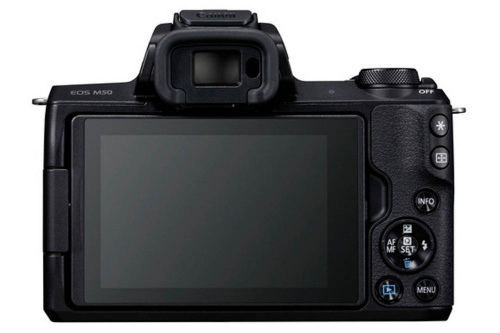 Фотоаппарат Canon EOS M50 черный 24.1Mpix 3" 4K WiFi 15-45 IS STM LP-E12 (с объективом) фото 2