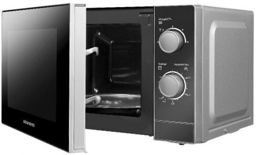 Микроволновая Печь Redmond RM-2001 20л. 700Вт серебристый/черный фото 3