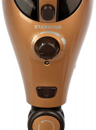 Швабра паровая Starwind SSM5575 1500Вт золотистый/темно-серый фото 13