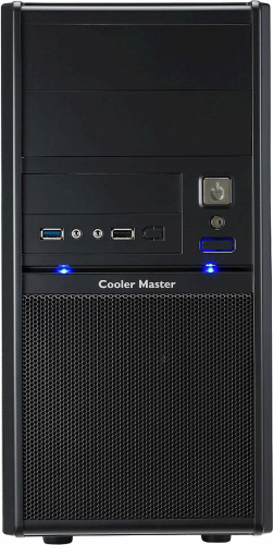 Корпус Cooler Master Elite 342 черный без БП mATX 1x80mm 1x92mm 2xUSB2.0 audio фото 7