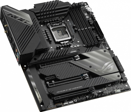 Материнская плата Asus ROG MAXIMUS XIII HERO Soc-1200 Intel Z590 4xDDR4 ATX AC`97 8ch(7.1) 2x2.5Gg RAID+HDMI фото 8