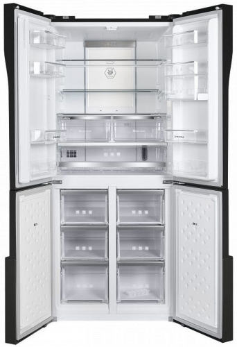 Холодильник Maunfeld MFF182NFSB черный (двухкамерный) фото 14