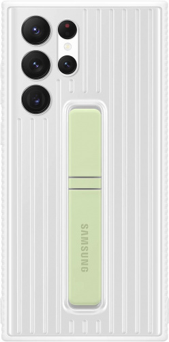 Чехол (клип-кейс) Samsung для Samsung Galaxy S22 Ultra Protective Standing Cover белый (EF-RS908CWEGRU) фото 2