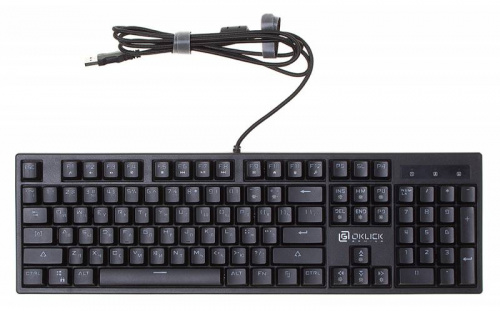 Клавиатура Оклик 940G VORTEX механическая черный USB for gamer LED фото 26