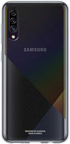 Чехол (клип-кейс) Samsung для Samsung Galaxy A30s Clear Cover прозрачный (EF-QA307TTEGRU)