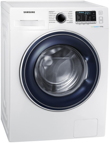 Стиральная машина Samsung WW80J5545FW/LP класс: A загр.фронтальная макс.:8кг белый фото 2