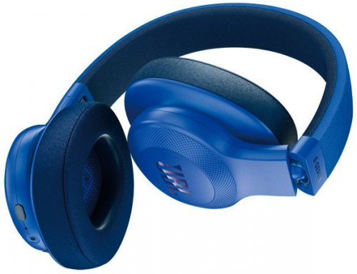 Гарнитура мониторы JBL E55BT Lifestyle синий беспроводные bluetooth (оголовье) фото 6
