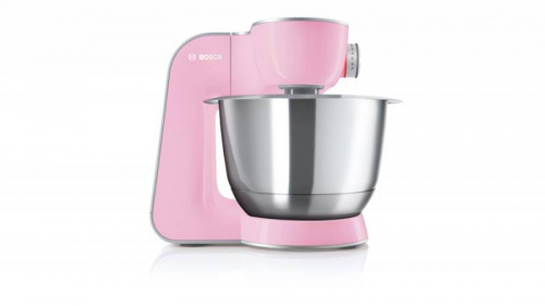 Кухонная машина Bosch MUM58K20 планетар.вращ. 1000Вт розовый/серебристый фото 3