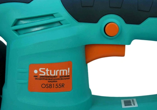 Эксцентриковая шлифмашина Sturm! OS8155R 550Вт D125мм фото 5