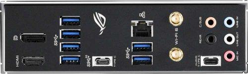 Материнская плата Asus ROG STRIX B460-I GAMING Soc-1200 Intel B460 2xDDR4 mini-ITX AC`97 8ch(7.1) GbLAN RAID+HDMI+DP фото 4