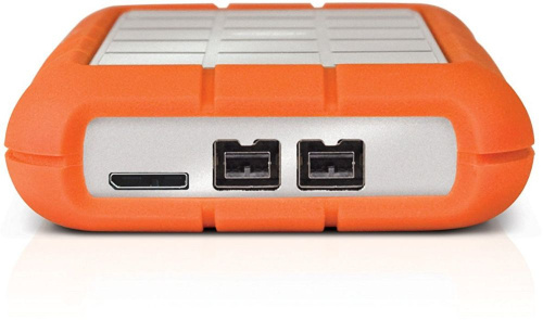Жесткий диск Lacie USB 3.0 2Tb LAC9000448 Rugged Triple 2.5" оранжевый FireWire 800 фото 2