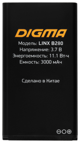 Мобильный телефон Digma LINX B280 32Mb черный моноблок 2Sim 2.8" 240x320 0.08Mpix GSM900/1800 FM microSD max16Gb фото 8