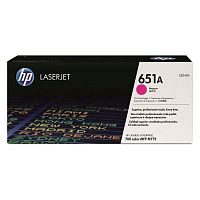 Картридж лазерный HP 651A CE343A пурпурный (16000стр.) для HP LJ 700/775