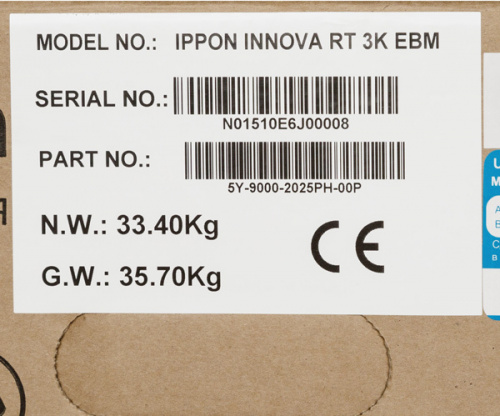 Батарея для ИБП Ippon Innova RT 3K 2U 192В 7Ач для Innova RT 3K фото 3