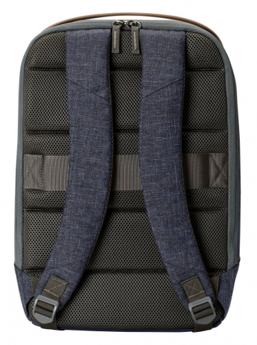 Рюкзак для ноутбука 15" HP RENEW синий/коричневый пластик (1A212AA) фото 3
