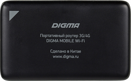 Модем 3G/4G Digma DMW1969-BK + SIM карта на 300руб. USB Wi-Fi Firewall +Router внешний черный фото 2