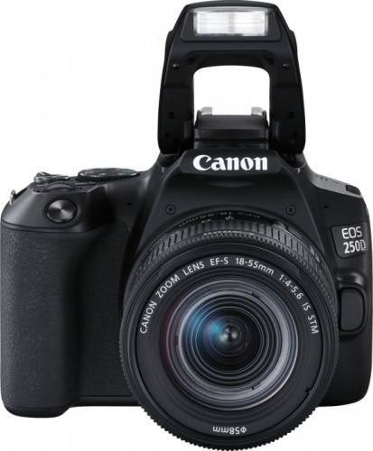 Цифровой зеркальный фотоаппарат Canon EOS 250D Kit 18-55 IS STM Black