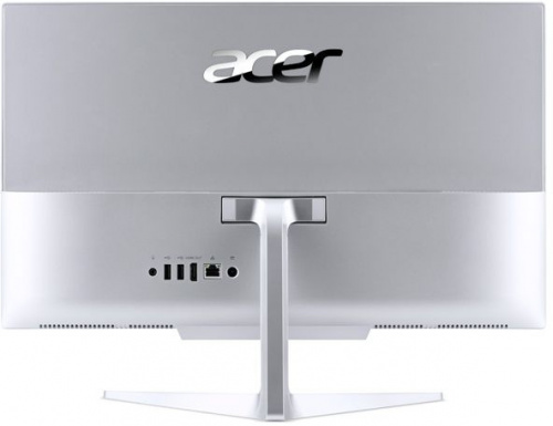 Моноблок Acer Aspire C22-320 21.5" Full HD A6 9220e (1.6)/4Gb/SSD128Gb/R4/CR/Windows 10 Home/GbitEth/WiFi/BT/65W/клавиатура/мышь/серебристый 1920x1080 фото 2